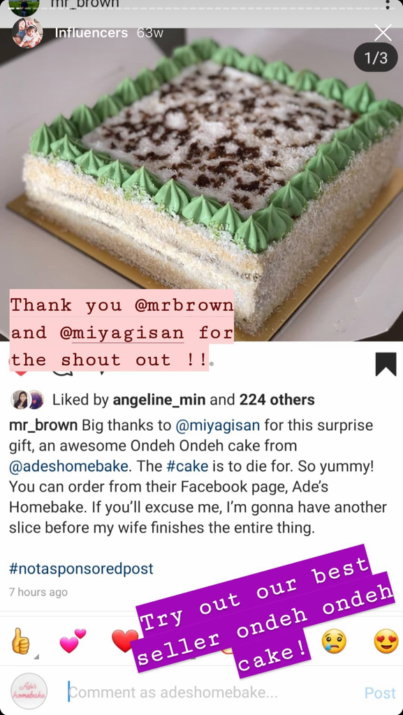 This awesome Ondeh Ondeh cake is to die for. So yummy!