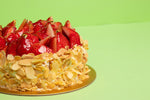 Load image into Gallery viewer, Korean Strawberry Flan
